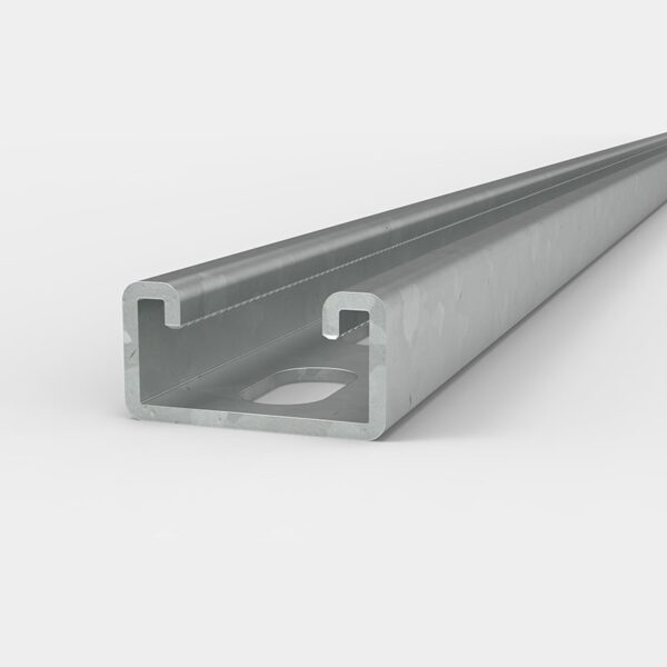Kora 41 x 21mm x 3m Heavy Gauge Slotted Channel Hot Dip Galvanised