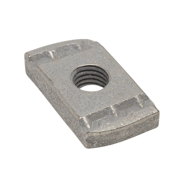 Kora M10 Galv Plain Channel Nuts (galvanised finish)