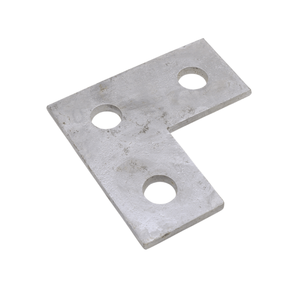 Kora 3 Hole Flat Channel L Bracket